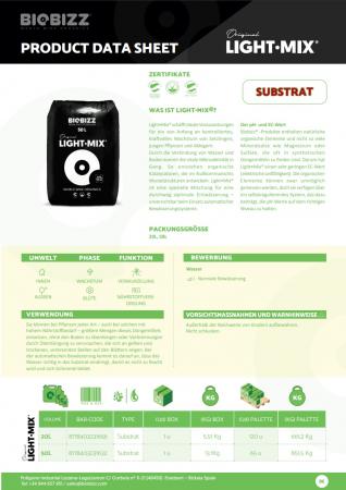 Preview: BioBizz Light Mix Erde Preview: BioBizz Light Mix Erde